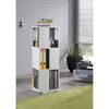 FMD roterende arkivskab &aring;bent 34 x 34 x 108 cm hvid