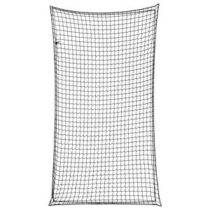 vidaXL trailernet med elastiksnor 2,7x1,5 m PP sort