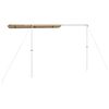 vidaXL solsejl til campingvogn 4x2,5x2,15 m beige