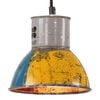 vidaXL industriel h&aelig;ngelampe 17 cm E27 25 W rund flerfarvet