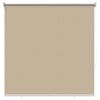 vidaXL Rullegardin UV-beskyttelse Beige 120 x 230 cm Polyester