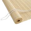 vidaXL Rullegardin Naturfarvet 60 x 220 cm Bambus