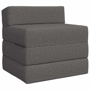 vidaXL Samlebar Sofa Seng Lysegr&aring; 70 x 60 x 63 cm Stof