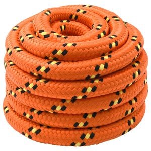 vidaXL B&aring;dsnor 3 mm 10 m Orange