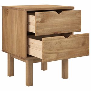 vidaXL sengebord OTTA 45x39x57 cm massivt fyrretr&aelig;