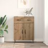 vidaXL Sideboard Artisan Egetr&aelig; 69,5 x 34 x 90 cm Konstrueret tr&aelig;