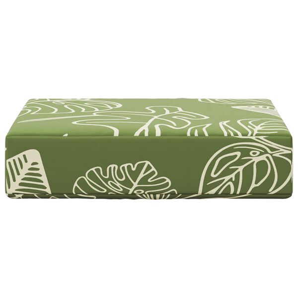 vidaXL Udend&oslash;rs S&aelig;depude Gr&oslash;nne Blade 40 x 40 x 8 cm 100% polyester