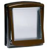 PetSafe 2-vejsk&aelig;ledyrsd&oslash;r 730 lille 17,8 x 15,2 cm brun 5018