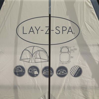 Bestway Lay-Z-Spa kuppeltelt til spabad 390x390x255 cm