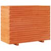 vidaXL plantekasse 90x40x72 cm massivt fyrretr&aelig; gyldenbrun
