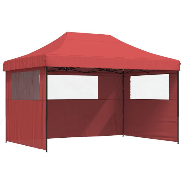 vidaXL Party Tent Bordeaux 279 x 410 x 315 cm Oxford stof