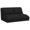vidaXL Gulvstol Sort 110 x 82 x 55 cm Fl&oslash;jl