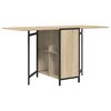 vidaXL Spisebord 144 x 60 x 75 cm Konstrueret tr&aelig; Sonoma-eg