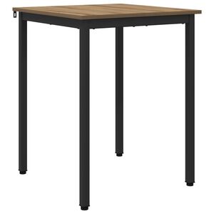 vidaXL Spiseborde 60 x 60 x 75 cm Konstrueret tr&aelig; Artisan-eg Firkantet
