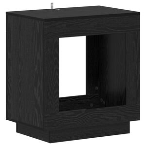 vidaXL Sidebord Sort eg 60 x 40 x 65 cm Konstrueret tr&aelig;