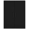 vidaXL v&aelig;gskabe 2 stk. 69,5x34x90 cm sort