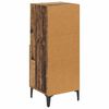 vidaXL Sideboard Gammelt tr&aelig; 34 x 34,5 x 90 cm Konstrueret tr&aelig;