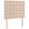 vidaXL sengeramme uden madras 120x190 cm cappuccino farvet