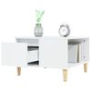 vidaXL sofabord 55x55x36,5 cm konstrueret tr&aelig; hvid