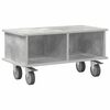 vidaXL TV-bord 68,5 x 35 x 35 cm Beton Gr&aring; Konstrueret tr&aelig;