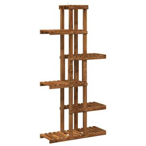 vidaXL Planteholder Naturfarvet 68 x 23,5 x 140 cm Massivt Akacietr&aelig;