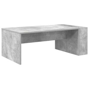 vidaXL Sofabord Beton Gr&aring; 95 x 50 x 34 cm Konstrueret tr&aelig;