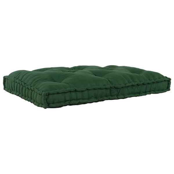 vidaXL Palle Sofa Pude Gr&oslash;n 120 x 80 x 12 cm Stof