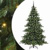 vidaXL Kunstigt Hinged Juletr&aelig; med 300 LED'er Gr&oslash;n 180 cm PVC og St&aring;l