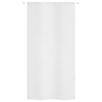 vidaXL altanafskærmning Oxfordstof 120x240 cm hvid