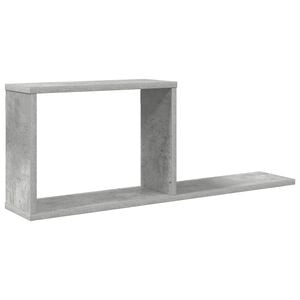 vidaXL Sv&aelig;vehylder Betongr&aring; 80 x 15 x 30 cm Konstrueret tr&aelig;