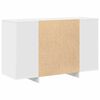 vidaXL Sideboard Hvid 120 x 41 x 75 cm Konstrueret tr&aelig;