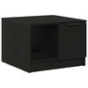 vidaXL Sofabord Sort eg 50 x 50 x 36 cm Konstrueret tr&aelig;