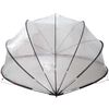 vidaXL Pool Dome Transparent 472 x 460 x 229 cm PVC