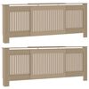 vidaXL Radiatorcover 2 stk. Sonoma-eg 205 x 20,5 x 81,5cm