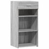 vidaXL skab 45x42,5x93 cm konstrueret tr&aelig; gr&aring; sonoma-eg