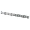 vidaXL Vild Heg 1000 x 140 x 0,18 cm Jern Hot Dip Galvaniseret