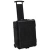 vidaXL flightcase med hjul 58x45x27 cm PP sort