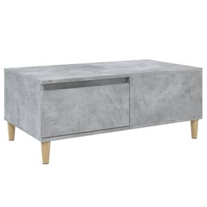 vidaXL sofabord 90x50x36,5 cm konstrueret tr&aelig; betongr&aring;