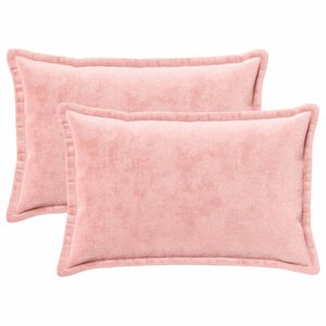 vidaXL Pudebetr&aelig;k 2 pcs HOUTEN Lyser&oslash;d 50 x 80 cm Flannel