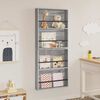 vidaXL Magasin Rack 2 pcs Gr&aring; Sonoma 60 x 12 x 70 cm Konstrueret tr&aelig;