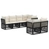 vidaXL Havesofa S&aelig;t 7 stk. 7-Antal s&aelig;der Sort polyrattan