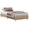 vidaXL sengestel uden madras 100x200 cm konstrueret tr&aelig; kunsteg