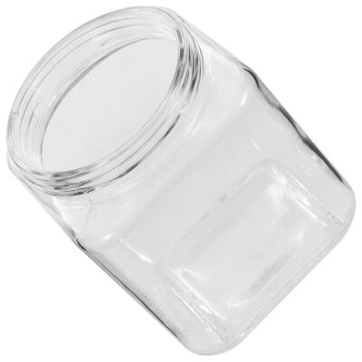 vidaXL opbevaringsglas med sølvfarvet låg 6 stk. 800/1200/1700 ml