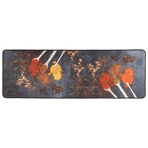 vidaXL k&oslash;kkent&aelig;ppe 60x180 cm vaskbart flerfarvet