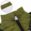vidaXL Hundejakke Army Gr&oslash;n L32 Fleece og polyester