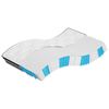 vidaXL springmadras med pocketfjedre 100x200 cm medium