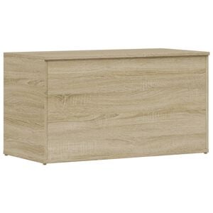 vidaXL opbevaringskasse 84x42x46 cm konstrueret tr&aelig; sonoma-eg
