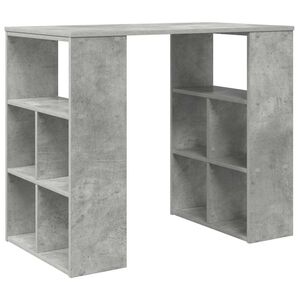 vidaXL Bord Beton Gr&aring; Konstrueret tr&aelig; 90 x 50 x 75 cm