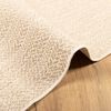 vidaXL gulvt&aelig;ppe ZIZUR beige 60x110 cm jute-look indend&oslash;rs og udend&oslash;rs