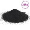 vidaXL akvariesand 25 kg 0,2-2 mm sort